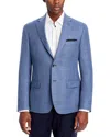 The Men's Store At Bloomingdale's Melange Basketweave Regular Fit Sport Coat - Exclusive In Light Blue