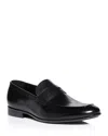 The Men's Store At Bloomingdale's Men's Apron Toe Penny Loafers - Exclusive In Black