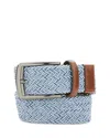 The Men's Store At Bloomingdale's Men's Happy Blue Stretch Webbing Belt - Exclusive In Lg