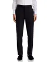 The Men's Store At Bloomingdale's Performance Wool Regular Fit Dress Pants - Exclusive In Black