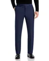 The Men's Store At Bloomingdale's Performance Wool Regular Fit Dress Pants - Exclusive In Blue