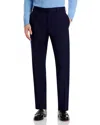 The Men's Store At Bloomingdale's Performance Wool Regular Fit Dress Pants - Exclusive In Navy