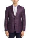 THE MEN'S STORE AT BLOOMINGDALE'S THE MEN'S STORE AT BLOOMINGDALE'S PLAID REGULAR FIT SPORT COAT - 100% EXCLUSIVE