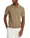 The Men's Store At Bloomingdale's Short Sleeve Sweater Polo - Exclusive In Mermaid