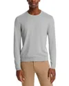 The Men's Store At Bloomingdale's Cotton Cashmere Crewneck Sweater - Exclusive In Heather Gray