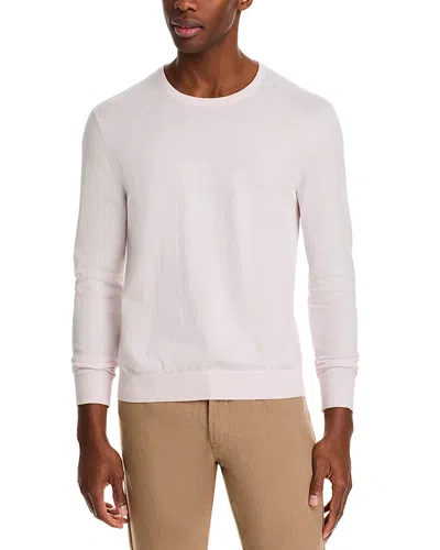The Men's Store At Bloomingdale's Cotton Cashmere Crewneck Sweater - Exclusive In Orchid Ice