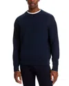 The Men's Store At Bloomingdale's French Terry Standard Fit Crewneck Sweatshirt - Exclusive In True Navy