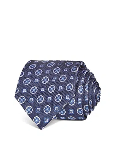 The Men's Store At Bloomingdale's Silk Classic Floral Medallion Tie - 100% Exclusive In Blue