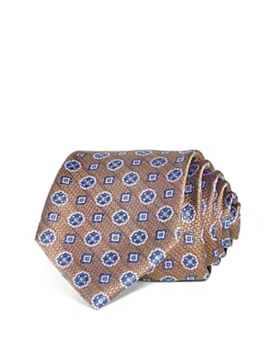 The Men's Store At Bloomingdale's Silk Classic Floral Medallion Tie - 100% Exclusive In Brown