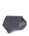 The Men's Store At Bloomingdale's Silk Classic Geometric Tie - Exclusive In Grey