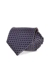 The Men's Store At Bloomingdale's Silk Classic Geometric Tie - Exclusive In Navy Brown