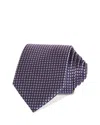 The Men's Store At Bloomingdale's Silk Classic Geometric Tie - Exclusive In Navy/pink