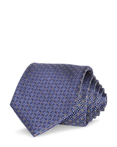 The Men's Store At Bloomingdale's Silk Classic Medallion Tie - Exclusive In Navy