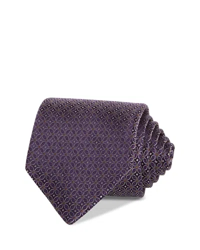 The Men's Store At Bloomingdale's Silk Classic Medallion Tie - Exclusive In Purple