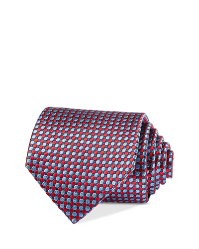 The Men's Store At Bloomingdale's Silk Dot Classic Tie - Exclusive In Navy/red