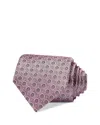 The Men's Store At Bloomingdale's Silk Floral Classic Tie - Exclusive In Black/pink