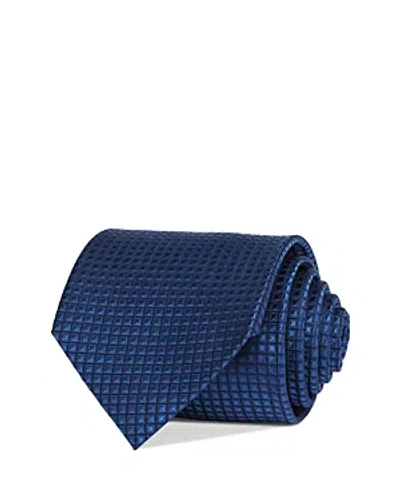 The Men's Store At Bloomingdale's Silk Textured Classic Tie - 100% Exclusive In Navy