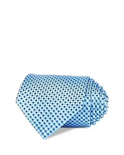 The Men's Store At Bloomingdale's Silk Woven Dot Classic Tie - 100% Exclusive In Blue