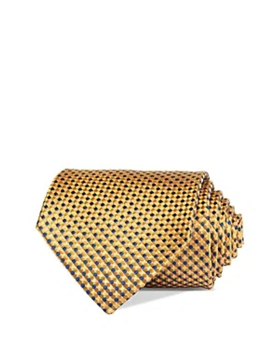 The Men's Store At Bloomingdale's Silk Woven Dot Classic Tie - 100% Exclusive In Gold