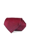 The Men's Store At Bloomingdale's Silk Woven Dot Classic Tie - 100% Exclusive In Red