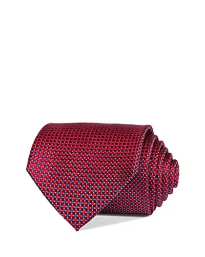 The Men's Store At Bloomingdale's Silk Woven Dot Classic Tie - 100% Exclusive In Red