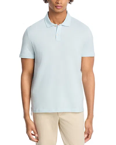The Men's Store At Bloomingdale's Short Sleeve Sweater Polo - Exclusive In Ballad Blue