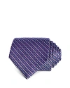 The Men's Store At Bloomingdale's Woven Geo Classic Tie 100% Exclusive In Purple