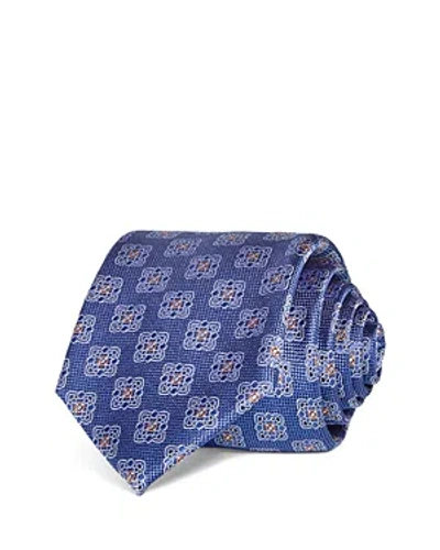 The Men's Store At Bloomingdale's Silk Classic Medallion Tie - 100% Exclusive In Blue