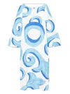 Themis Z Abstract-pattern Midi Dress
