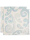 Themis Z Athenee Peacock Napkin In Neutrals