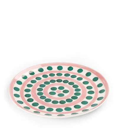 Themis Z Gr Porcelain Symi Dinner Plate (27cm) In Pink