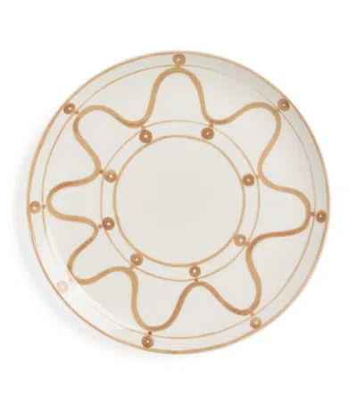 Themis Z Porcelain Serenity Dinner Plate In Neutral