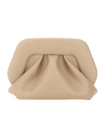 Themoirè Adjustable Shoulder Bag In Nude
