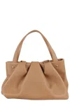 Themoirè Brown Athens Bag In Eco In Brown