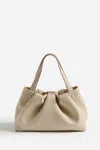 Themoirè Athena Bottalato Gathered Design Tote Handbag