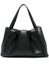 Themoirè Athena Tote Bag In Black