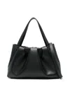 Themoirè Athena Vegan Fabric Bag In Black