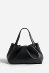 Themoirè Athena Vegan Fabric Bag In Black