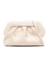 Themoirè Bios Clutch In White