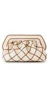 Themoirè Bios Lace Bamboo Clutch Bios Lace Bamboo Shell In Bios Lace Bamboo Shell