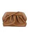 Themoirè Bios Vegan Fabric Clutch In Caramel