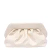Themoirè Tasche Ruched Crossbody Bag In White
