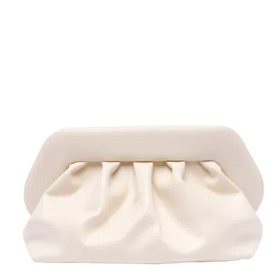 Themoirè Bios Vegan Fabric Handbag In White