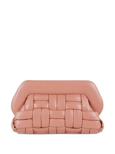 Themoirè Bios Weaved Clutch Bag