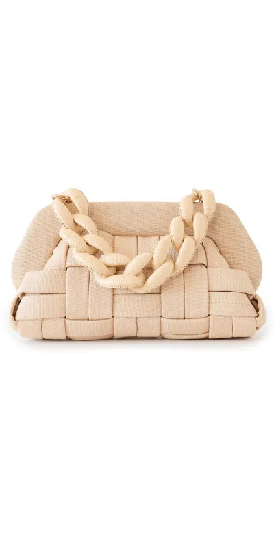 Themoirè Bios Weaved Straw Bag Shell