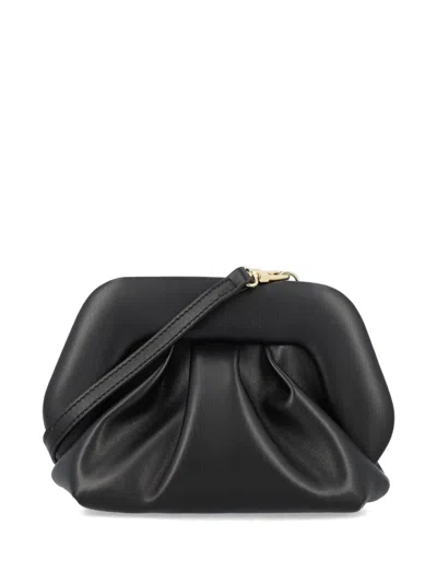 Themoirè Gea Clutch Bag In Black
