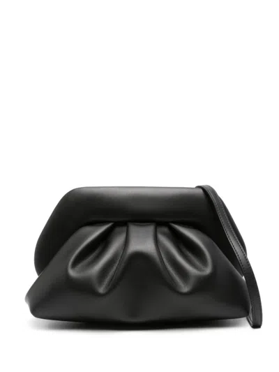 Themoirè Black Tia Clutch