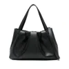 Themoirè Athena Vegan Fabric Bag In Black
