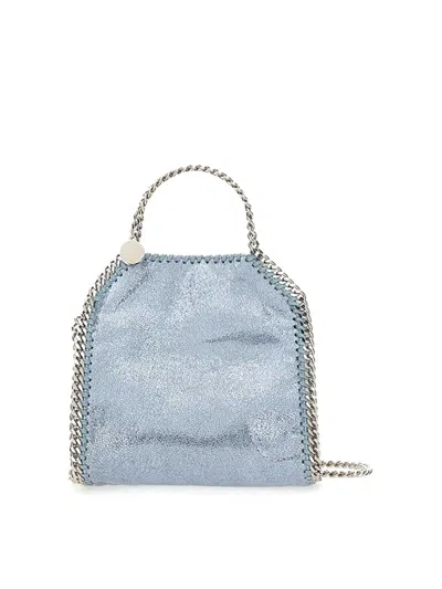 Themoirè Falabella Tiny Bag In Blue
