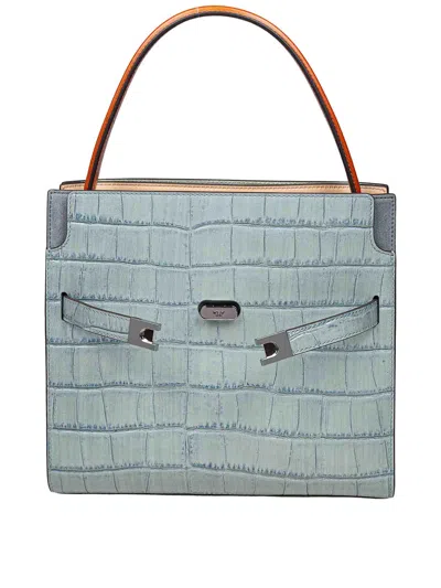 Themoirè Bolsa Bandolera - Azul In Blue